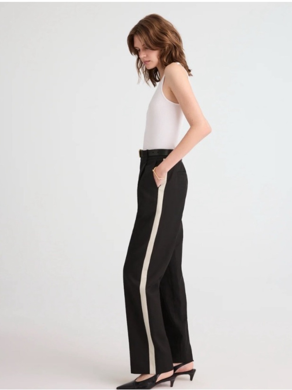 Madewell Signature Pants Track Striped